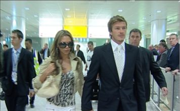 Beckhams looking smart