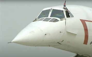 PM John Major on Concorde